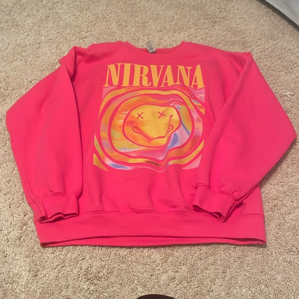 etsy nirvana sweatshirt